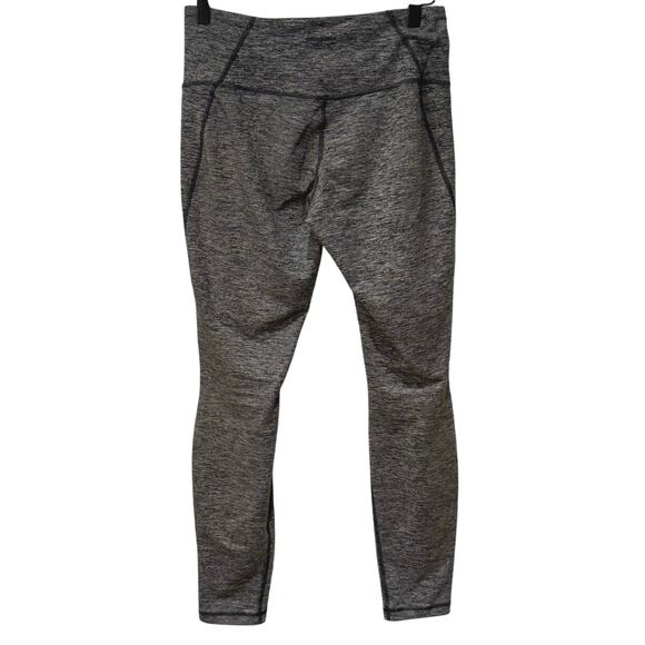 Patagonia Base Layer Centered Space Dye Gray Women's 7/8 Leggings Warm Medium - Picture 2 of 8
